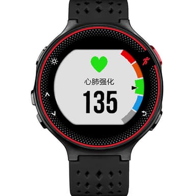 Klockarmband för Garmin Forerunner Svart+röd