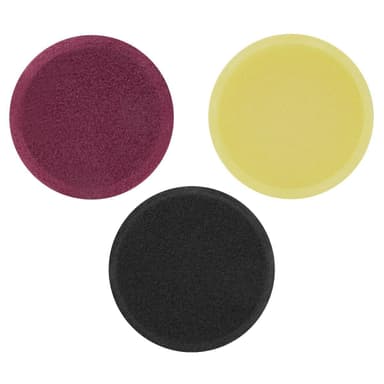 VONROC Poleringssvamp - startset – 75mm – 6st