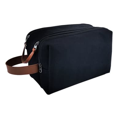 Rymlig Necessär med Handtag Svart