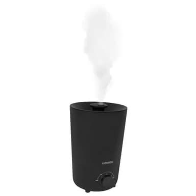 VONROC Luftfuktare 2,6 liter – Ultrasonic | Svart