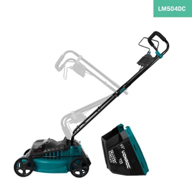 VONROC Gräsklippare 40V – borstlös motor – 33cm - central höjdjustering | Exkl. Batteri och snabbladdare