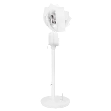VONROC BREEZE Golvfläkt – Tyst - 98cm – Vit | Inkl. fjärrkontroll
