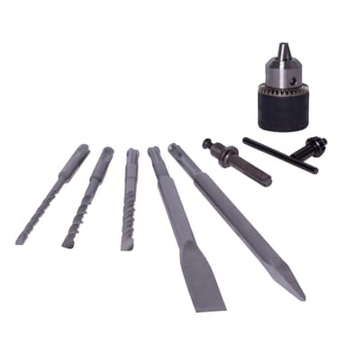 VONROC Borrhammare 800W – 3 Joule – SDS plus | Inkl. Borrchuck med nyckel