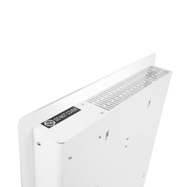 VONROC Lyxigt konvektorelement med glaspanel – 1000W – Vit | Wifi