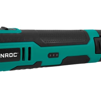 VONROC Batteridriven Multiverktyg 12V | Inkl. Batteri, USB-C Kabel och Tillbehör
