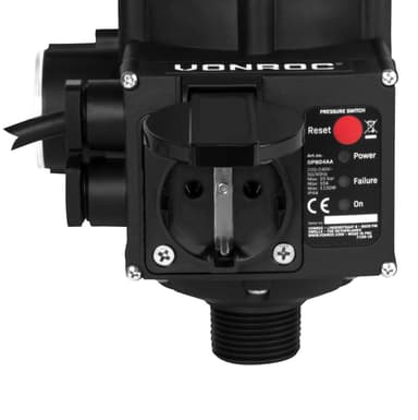 VONROC Tryckvakt/ elektronisk tryckvakt – Plug & Play | Max. 1100W