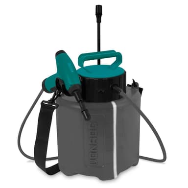 VONROC Tryckspruta 5L – 4V | Inkl. 2 sprutlansar och USB-laddningskabel