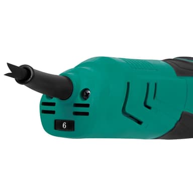 VONROC Dubbelverkande polermaskin 400W - Ø50 & Ø75MM | Inkl. 2 stödplattor och 2 poleringssvampar