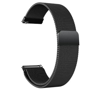 SKALO Milanese Loop till Huawei Watch GT 2 42mm - Svart