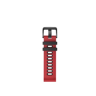 Silikon klockarmband till Garmin Forerunner 245 Huawei/Huami Svart+röd