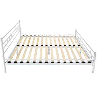 Sängram med ribbotten i modern design