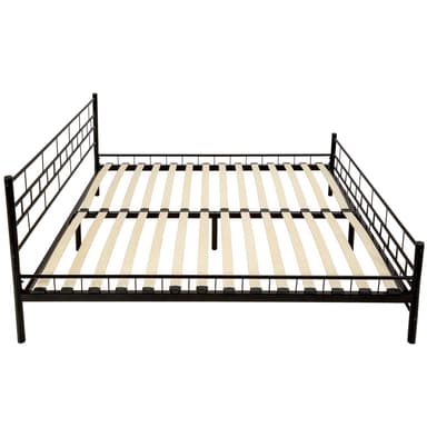 Sängram med ribbotten i modern design