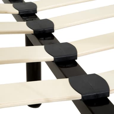 Sängram med ribbotten i modern design