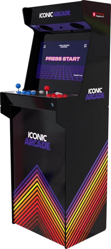 Ikonisk Arcade retro arkadmaskin