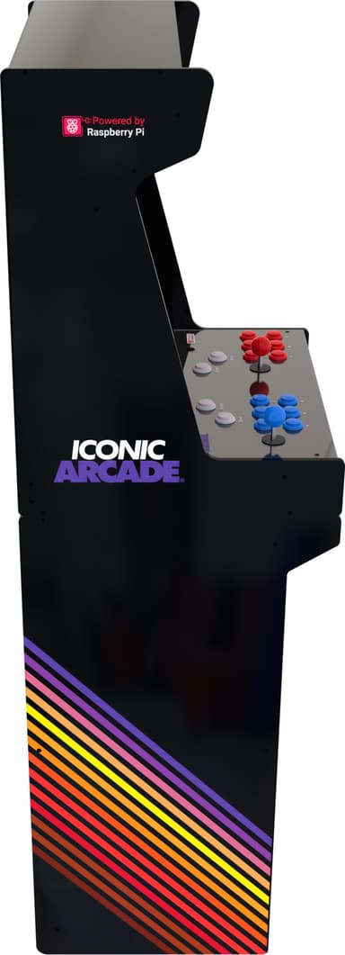 Ikonisk Arcade retro arkadmaskin