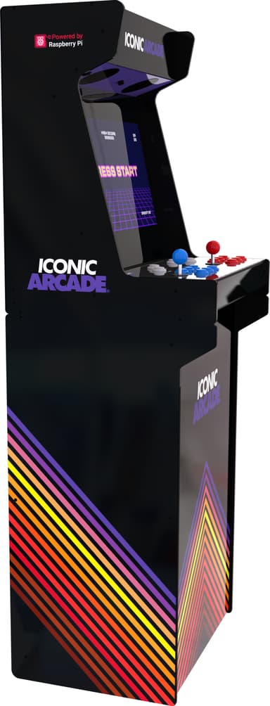 Ikonisk Arcade retro arkadmaskin