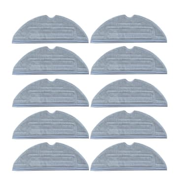 10-pack moppdynor för Roborock S7/S7 Plus/S7 MaxV/S7 MaxV Ultra Grå