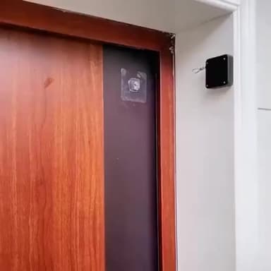 Automatisk dörrstängare Grå