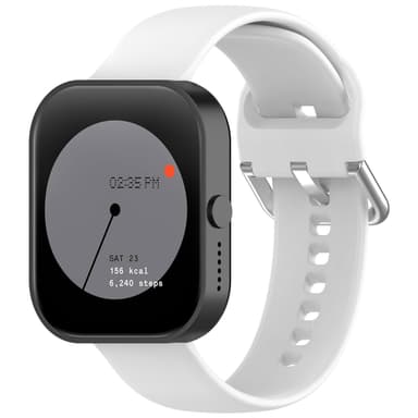 22 mm mjuka sportband i silikon som är kompatibla med CMF BY NOTHING W
