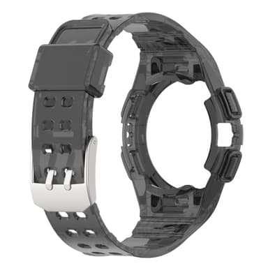 Integrerat klockarmband för Samsung Galaxy Watch6/5/4/FE Svart 44mm