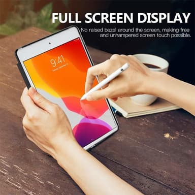 iPad fodral 9.7 tum iPad 5/6 iPad Air 1/2 Smart Cover Case Svart