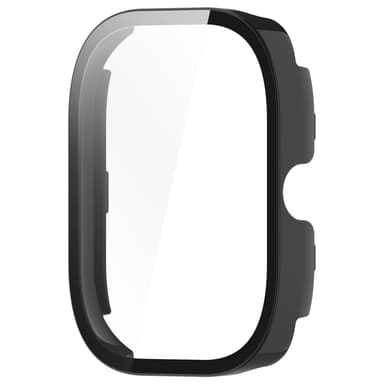 Fulltäckande PC-fodral med skärmskydd för Redmi Watch 4 Svart