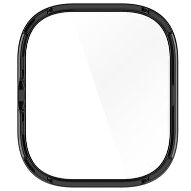 Fulltäckande PC-fodral med skärmskydd för Redmi Watch 4 Svart