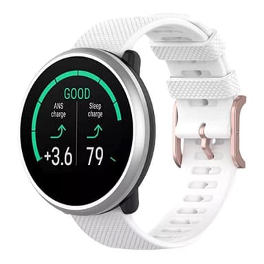 Bowener GRIT X Klockarmband för Samsung Galaxy Watch 20mm Vit