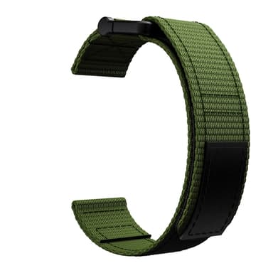 Garmin Fenix 6X/5X/3/3 HR armband 26 mm Nylon Grön