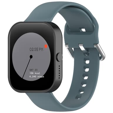 22 mm mjuka sportband i silikon som är kompatibla med CMF BY NOTHING W