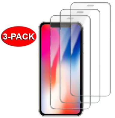IPhone 11 Pro Max Skärmskydd i Härdat Glas 3-pack