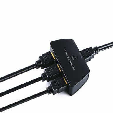HDMI switch 3x1 med HDR 3D 4K