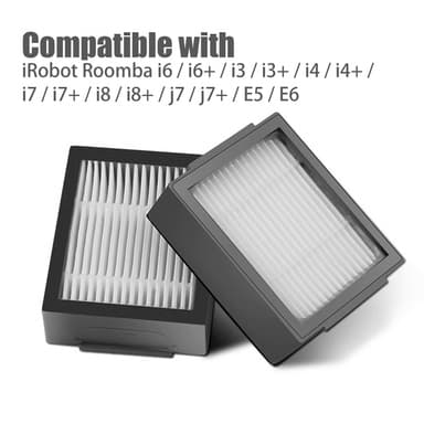 Ersättningsfilter 6-pack iRobot Roomba i6 / i6+ / i3 / i3+ / i4 / i4+