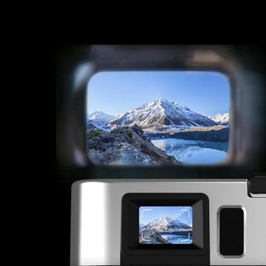 Digitalkamera 4K/48MP/16X Zoom/Autofokus/Sökare/Anti-Shake med 32GB ko