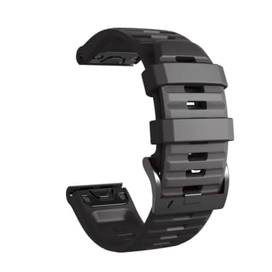 Garmin Fenix / Forerunner / Approach / Quatix armband Svart
