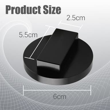 Car jack domkraft gummipad för BMW och MINI 4-pack Svart