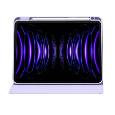 Baseus Minimalist Series IPad PRO 12.9 Magnetisk skyddsfodral (lila)