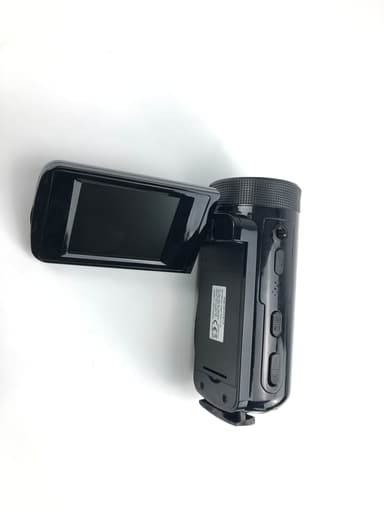 HD-Digitalkamera med Vidvinkelobjektiv Svart
