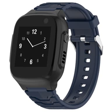 Klockarmband till Xplora X5 Play silikon Mörkblå