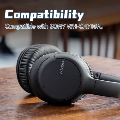 1 par öronkuddar för Sony WH-CH710N Blå