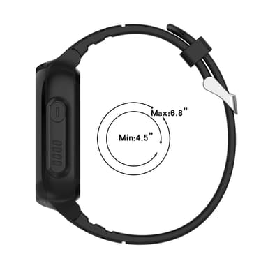 Klockarmband till Xplora X5 Play silikon Mörkblå