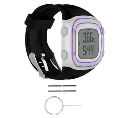 Armband för Garmin Forerunner 10/15 Large Svart