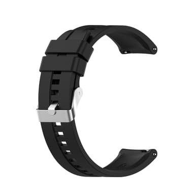 Armband silikon 22 mm Svart