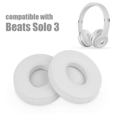 Beats Solo 3 öronkuddar Vit