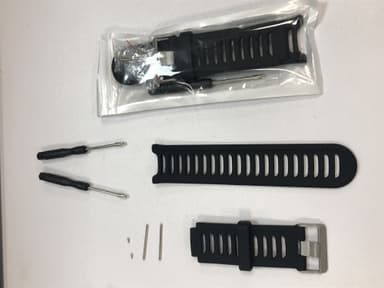 Klockarmband silikon Garmin Forerunner 910XT Svart