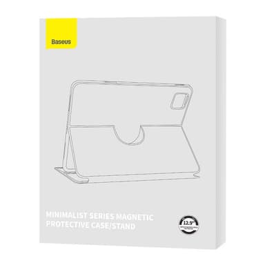 Baseus Minimalist Series IPad PRO 12.9 Magnetisk skyddsfodral (svart)
