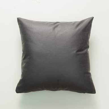 Mjukt dekorativt kuddfodral för vardagsrum, soffa 2-pack Svart M