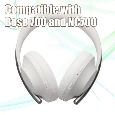 Öronkuddar för Bose 700/NC700 konstläder 1 par Grå