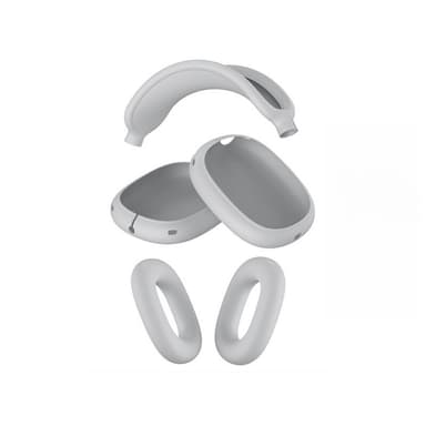 Öronkuddar, skyddsskal och kudde för huvudbåge för Airpods Max hörlura