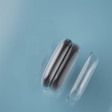 TPU-Ersättnings Öronkuddar för Airpods Max Transparent